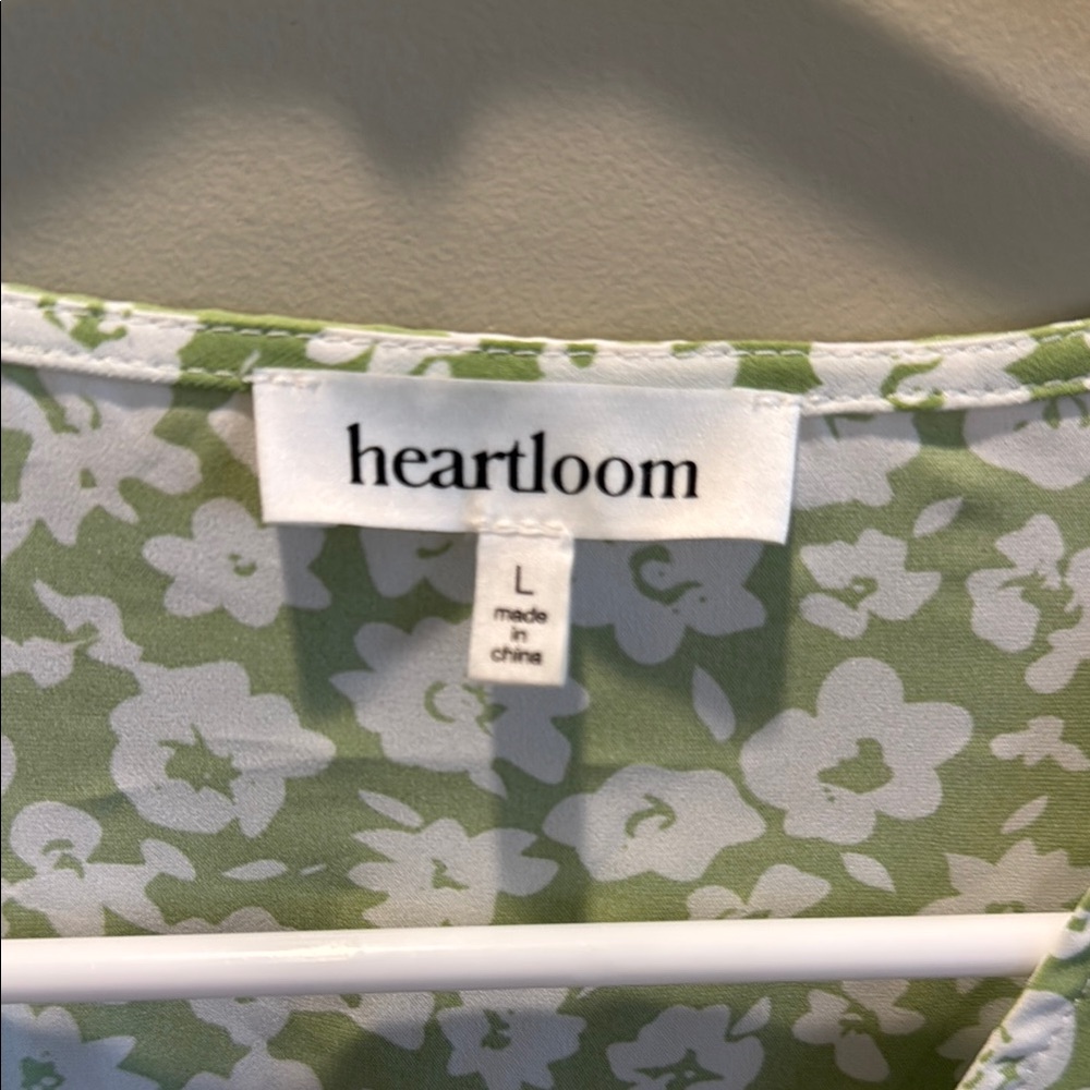Heartloom Green Ditsy Floral Dress - Picture 2 of 6